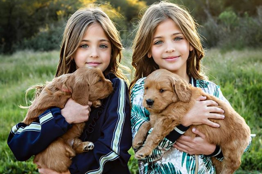 Најубавите близначки на светот имаат 9 години и 1,1 милион следбеници на Инстаграм