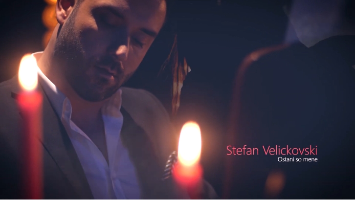 Стефан Величковски со музички подарок за денот на вљубените – „Остани со мене“ (ВИДЕО)