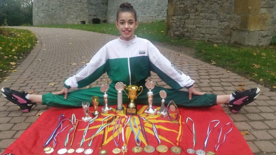 Илина Соколовска – македонско девојче, шампионка на германска земја (ФОТО)