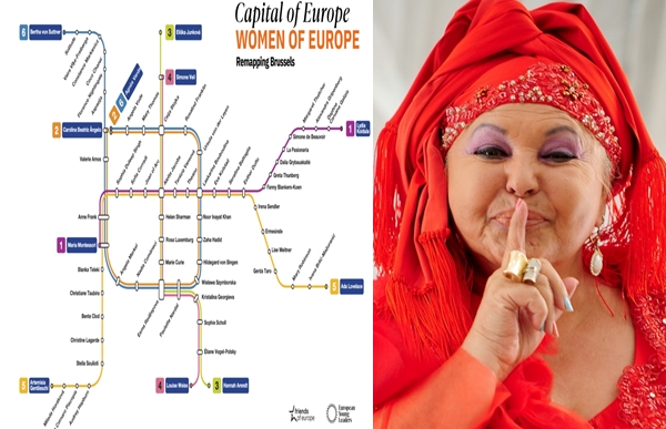 Светот знае да ги препознае и цени вистинските вредности: Додека куќата на Есма во Скопје ограбена се распаѓа, метро станица во Брисел е именувана во нејзина чест!