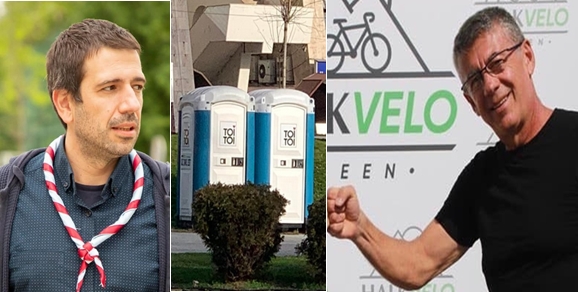 Никола Наумоски екс шеф на кабинетот на Шилегов, им се потсмеваше на скопската градоначалничка Арсовска и Перо-Камиказа, па овој го испрати на „едно место“: „Тоалети пред се’ – биди така“! (ФОТО)