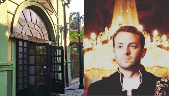 Уапсен Ламбе Алабакоски: Пејачот ја запалил вратата на „Ванчо Михаилов“, културниот центар на Бугарите во Битола!? (ФОТО)