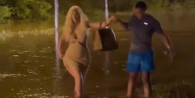 Јелена Карлеуша преживеа потоп: „Ова е најлошиот ден во мојот живот“  (ФОТО)