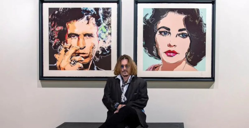 Џони Деп продаде колекција портрети за 3,5 милиони евра за само неколку часа (фото)