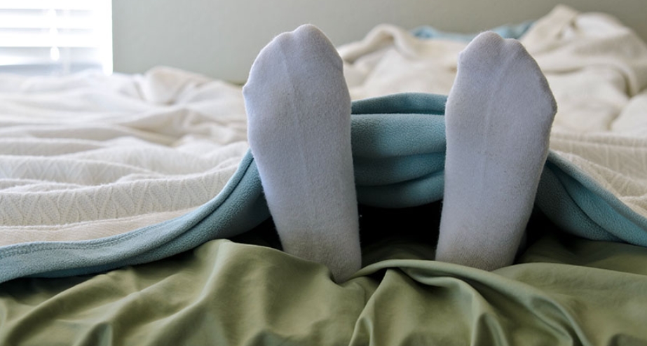Носењето чорапи одлучува за тоа како ќе спиете
