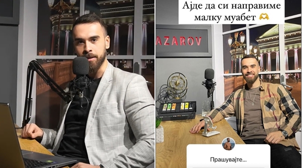 Лазаров одново „јава“ во интернет етерот: Јутјуберот не е забранет, одговараше дури и на прашања на следбениците (ФОТО)