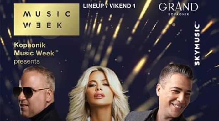 Отворен седмиот „Music Week“ фестивал: Викендов две мегаѕвезди – Дино Мерлин и Лепа Брена пред публиката во хотелот „Гранд“ на Копаоник