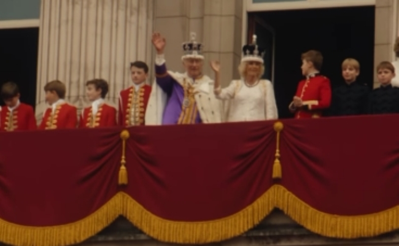 Приватна снимка од зад сцената на крунисувањето на кралот Чарлс (видео)