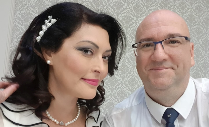 Невеста како кукла, сензуална и елегантна: Татјана Стојановска стави параф и се вети на вечна љубов со долгогодишниот партнер Михаил (фото)