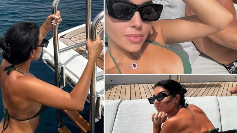 Георгина Родригез позираше на јахта: Во преден план го стави задникот, а Роналдо покрај неа никој не го забележува (фото)
