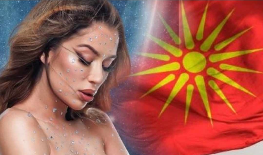 На турнејата низ Австралија: Теа Таировиќ наметната со македонско знаме со сонцето од Кутлеш вака ја пееше „Лихнида кајче веслаше“ (ВИДЕО)