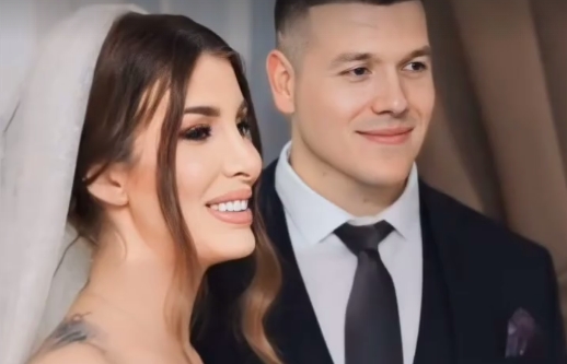 Слоба и Јелена Радановиќ направија свадба од бајките: Пејачот и невестата пресреќни поради свадбената веселба (фото)