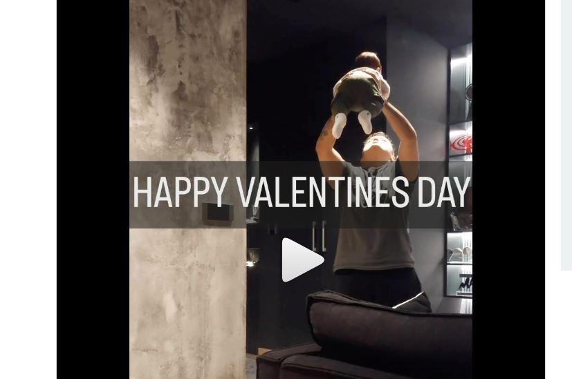 Марија Шерифовиќ не била позаљубена на Денот на вљубените како сега, а она што го сподели ќе ви стопли срце (видео)